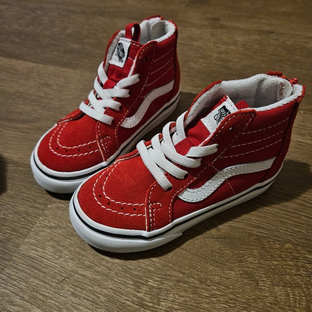 Vans toddler sk8-hi zip sneakers